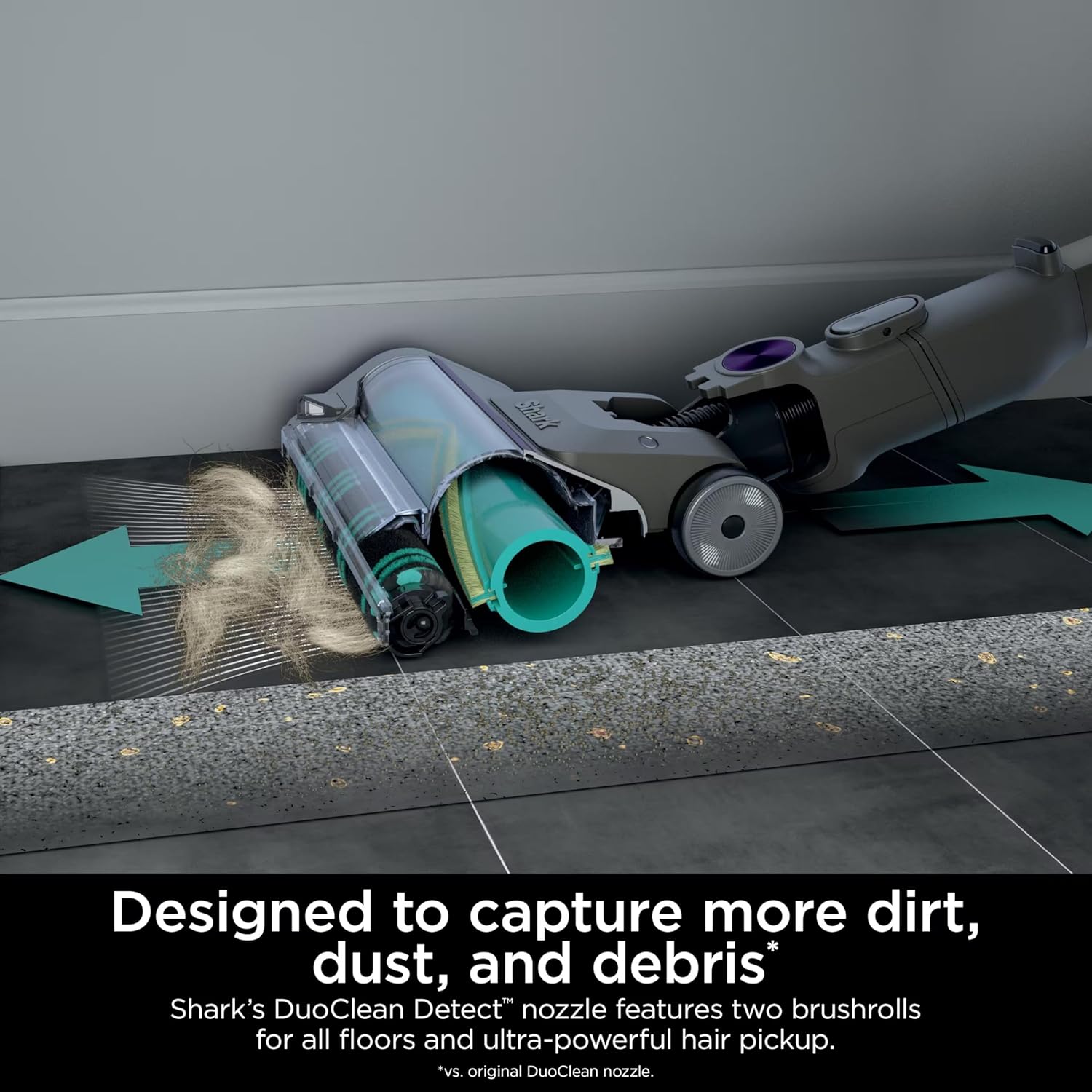 Shark IP1251 PowerDetect Cordless Stick Vacuum, HEPA Filtration, 70-Minute Runtime, Carpet & Hard Floor, Portable, XL Dust Cup, Perfect for Pet Hair, Copper (Renewed)