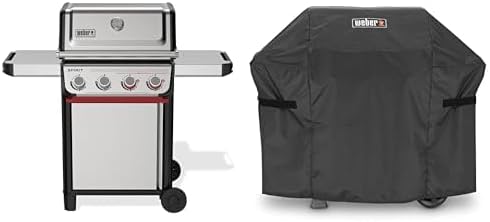 Weber Gas Grill SPIRIT S-425 LP - Stainless Steel + Cover