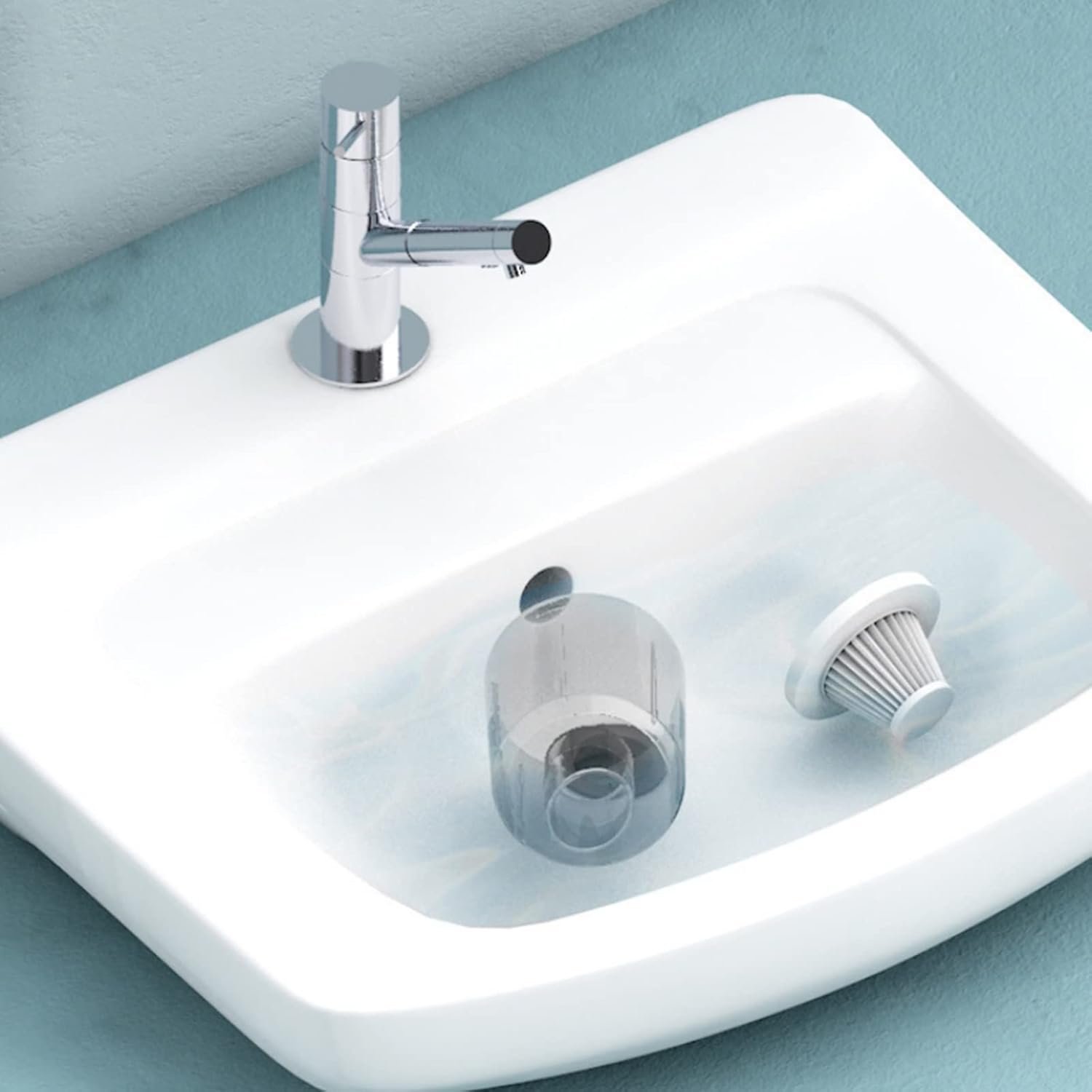 9000PA Wireless Car Handheld Vacuum Cleaner Portable Powerful Auto Suction Clean Smart Cordless Cleaning Accessories for Car Interior, Home, Office,White,Wireless