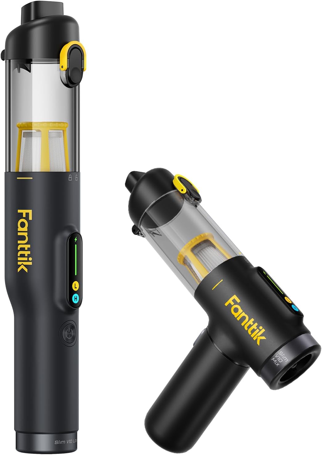 Fanttik Slim V10 Mix Cordless Car Vacuum Slim V10 Lite Cordless Handheld Vacuum