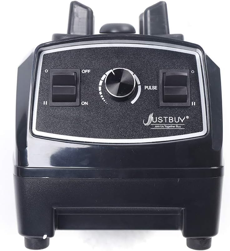 Blender 3HP 2200W Heavy Duty Commercial Grade Blender Mixer Juicer High Power Food Processor Ice Smoothie Bar Fruit Blender(US Stock) (Black)