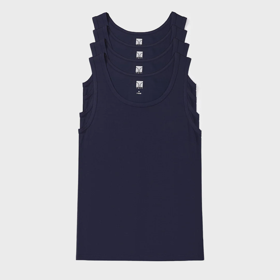 4 Pack Silktouch TENCEL™ Modal Air Tank Top