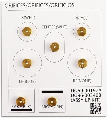 DG96-00340B Conversion Liquid propane (LP) kit