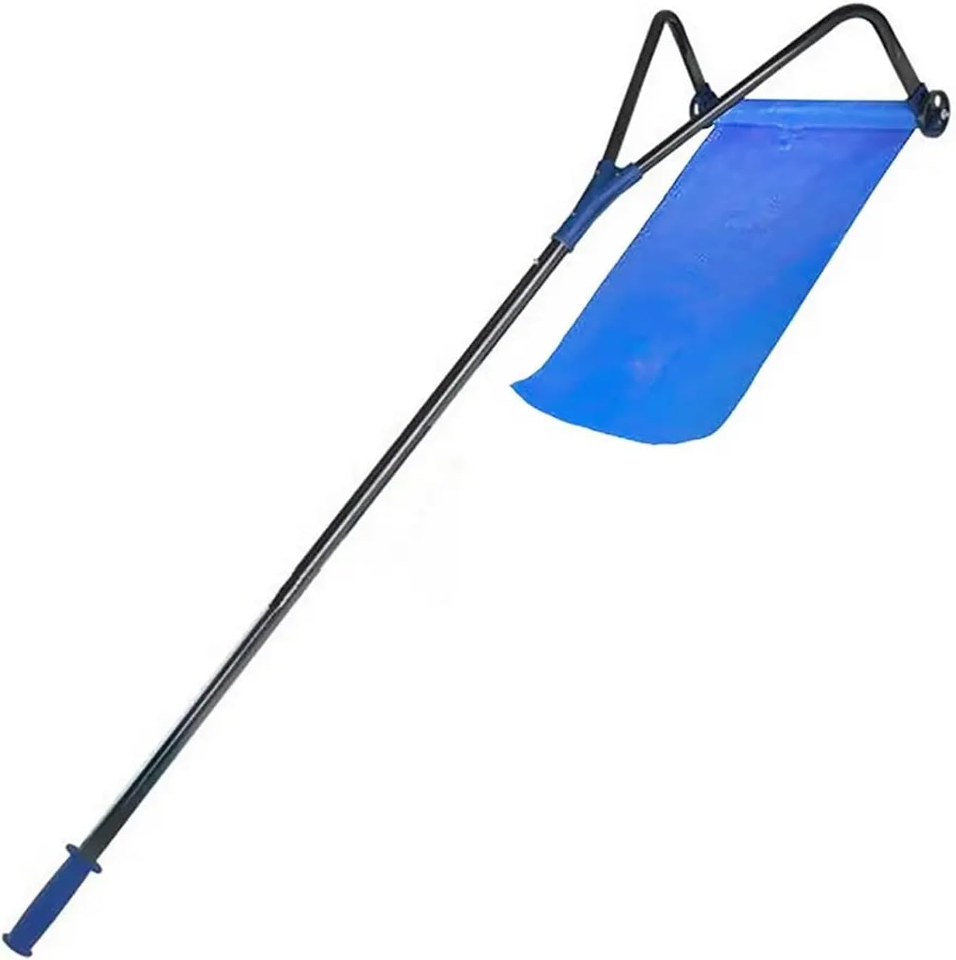 20ft Snow Roof Rake - Adjustable Aluminium Shovel for Easy Snow Removal - Lightweight Roof Tool for Efficient Clearing - Ideal for Homeowners (Black)
