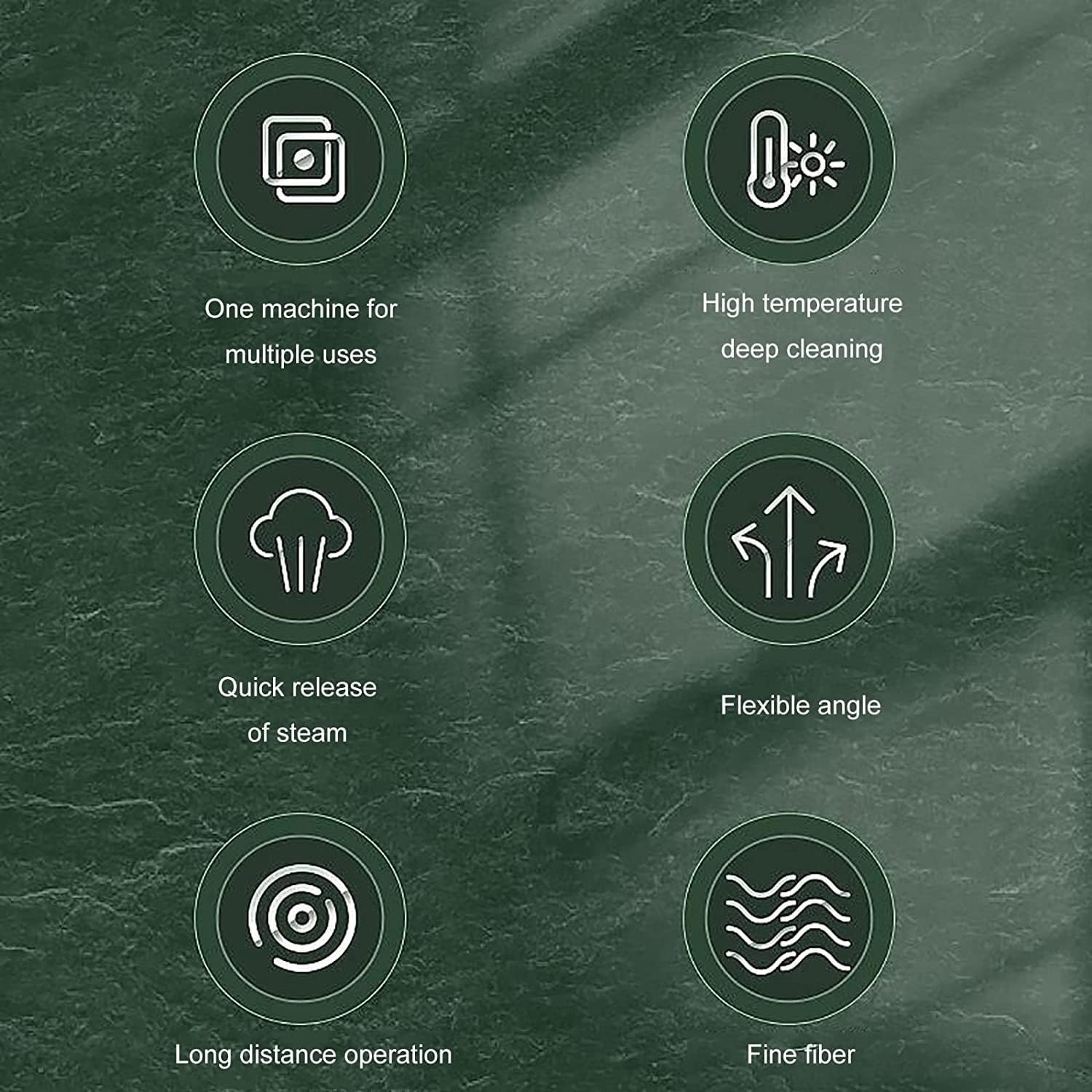 Steam Mop, Detachable Steam Cleaner, Multifunctional Cleaning Machine Floor Steamer, Suitable for Household Kitchens Hardwood Floor Tiles (Blue)