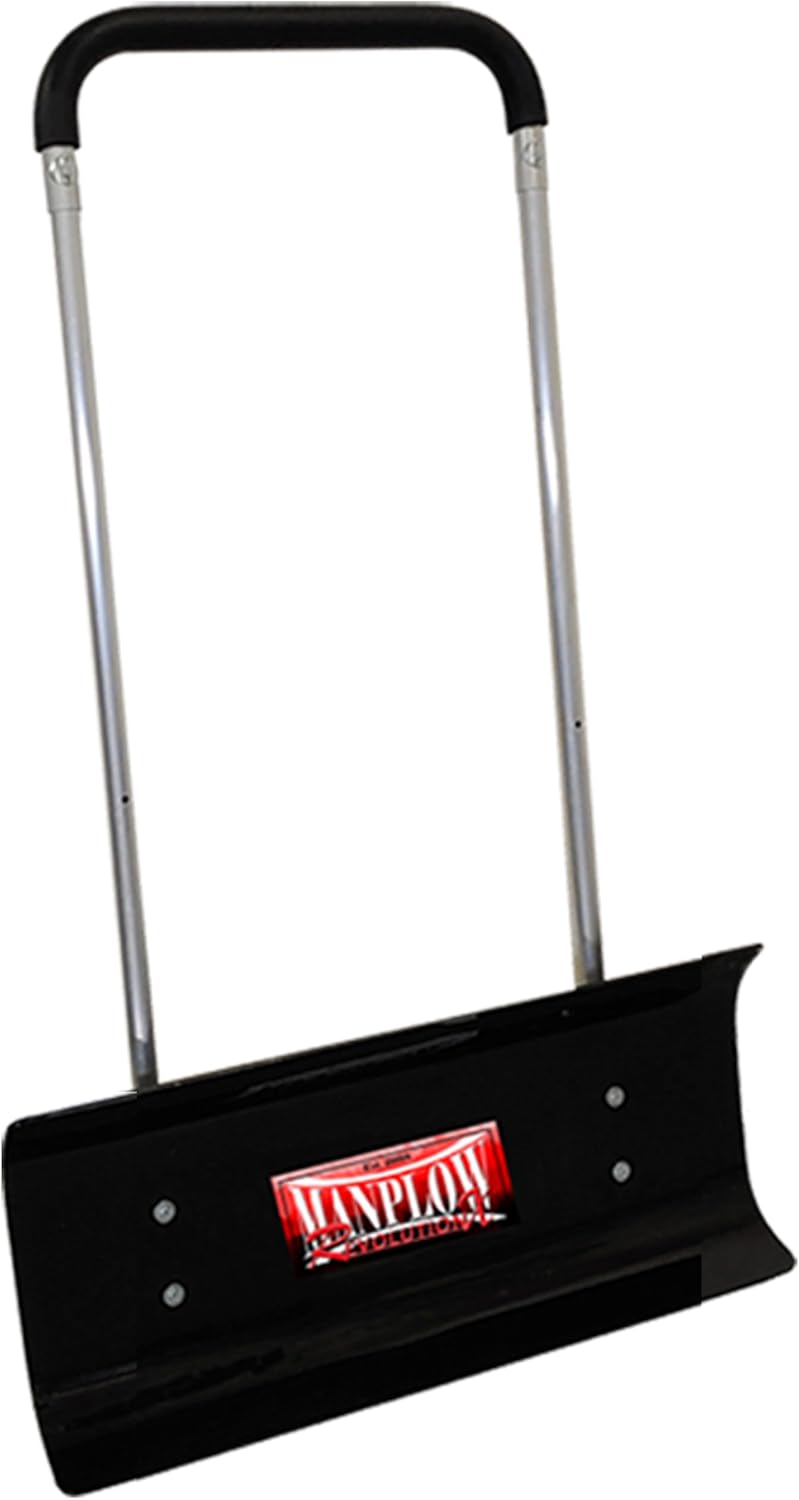 MANPLOW RevolutionX Snow Pusher with U Handle (32 Inch)