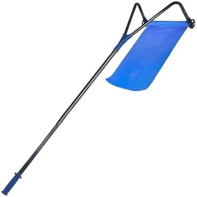 Adjustable 4-21FT Roof Snow Rake, Ultra-Light Aluminum Snow Removal Tool with Wide Oxford Cloth and Easy-Roll Wheels