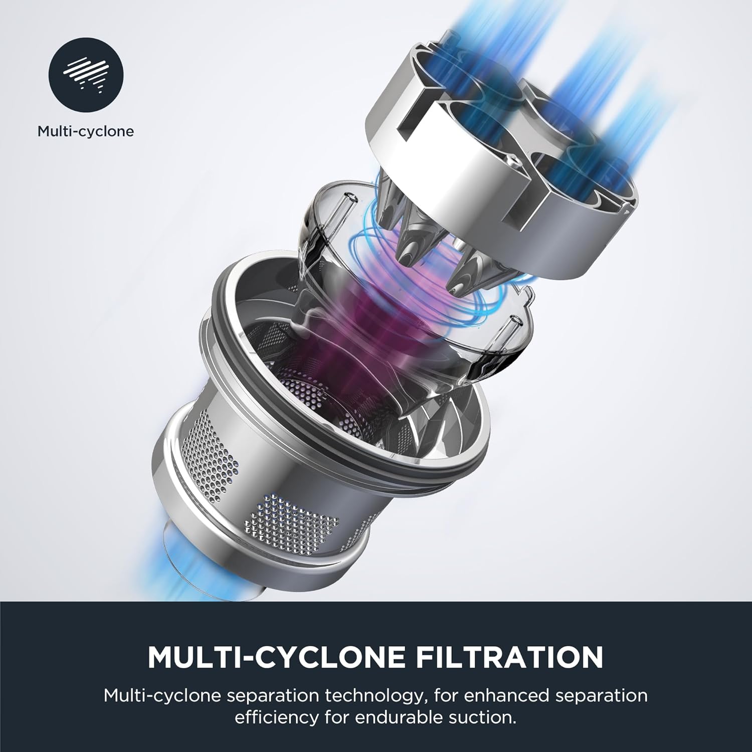 Eureka FloorRover Bagless Upright Pet Vacuum Cleaner, Suctionseal, Swivel Steering for Carpet and Hard Floor