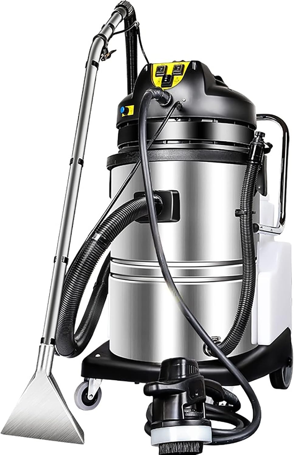 Carpet Cleaner Machine,60L Portable Deep Cleaning Extractor,Stainless Steel,Household Commercial,for Carpets,Sofas