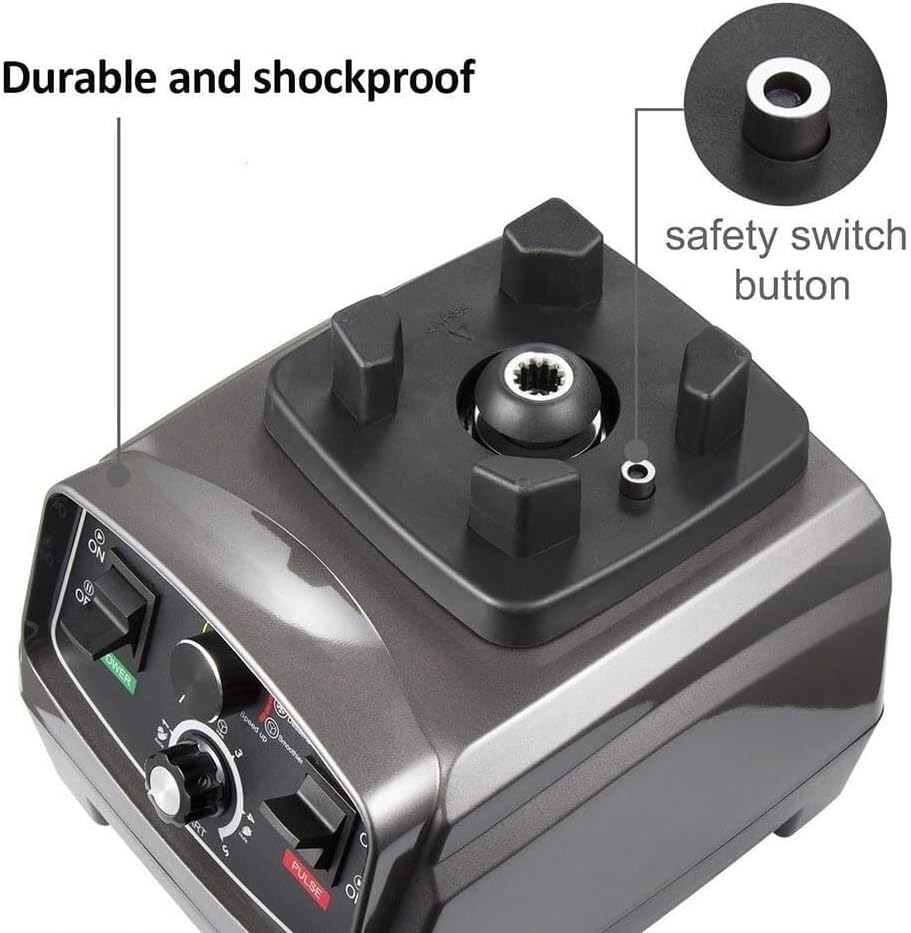 Professional Countertop Blender,High Speed Smoothie Maker, For Shakes And Smoothies,Multifunctional Commercial Mixer for Home Kitchen Office