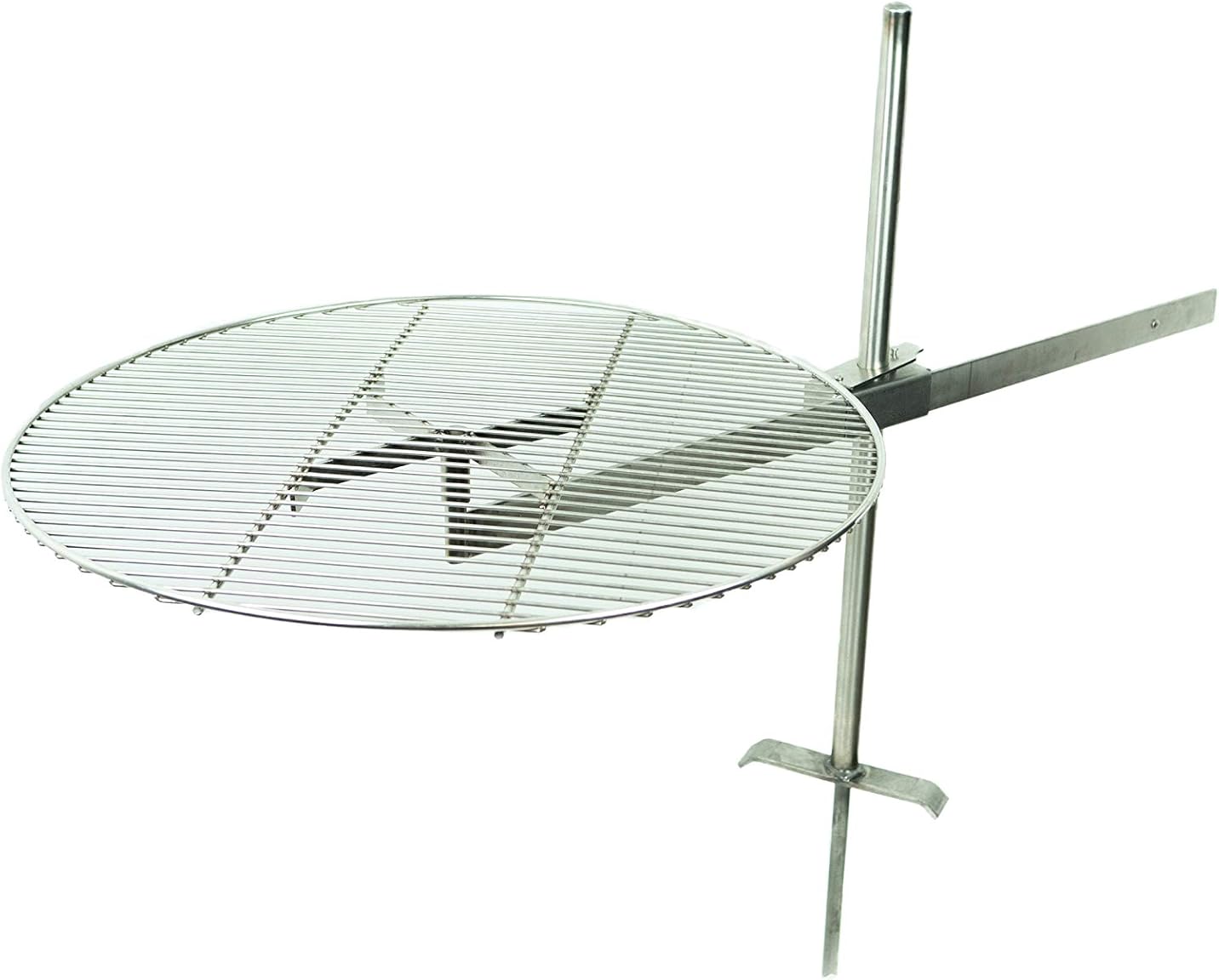 Saucer X Campfire Grill | Premium Stainless Steel Campfire Grill | Portable Outdoor Cooking Gear for Camping and Backyard | 24