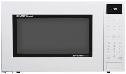 SHARP SMC1585KW Convection Countertop Microwave Oven with Removeable 15.4