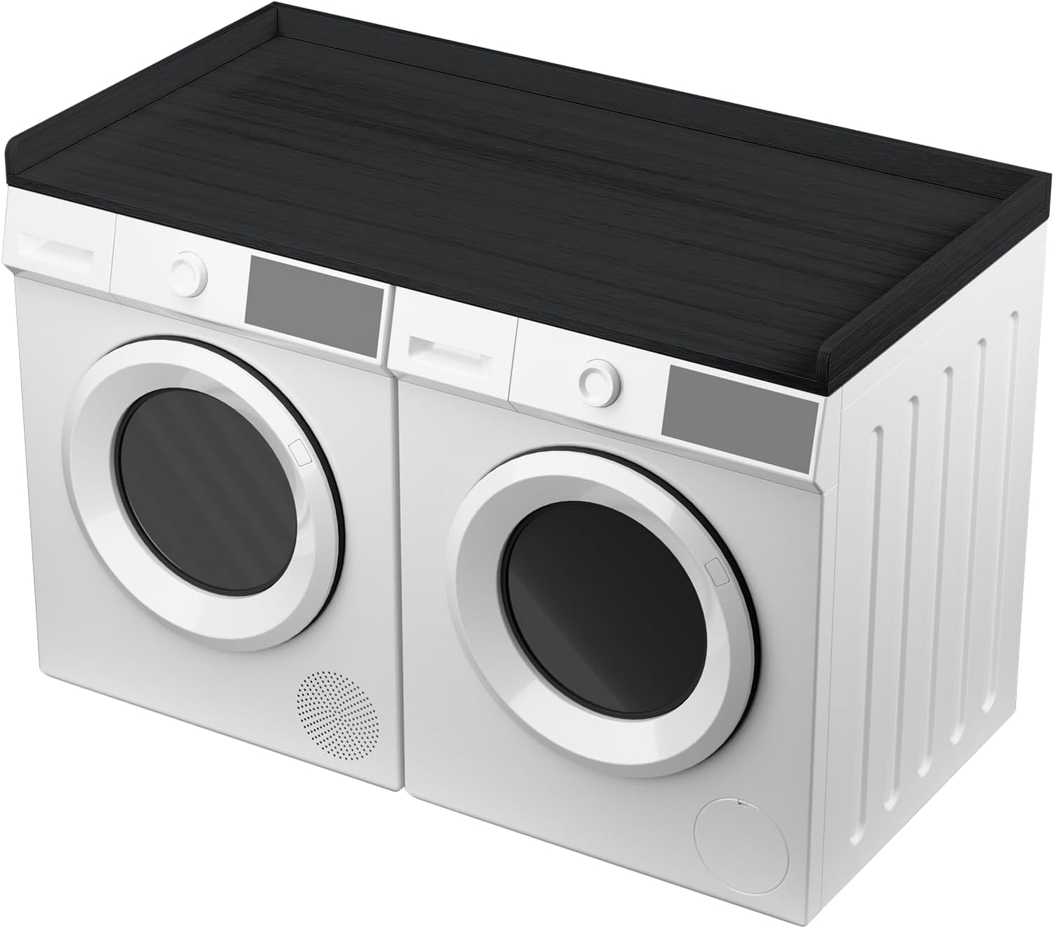 Uniflasy Washer and Dryer Countertop Black – 54