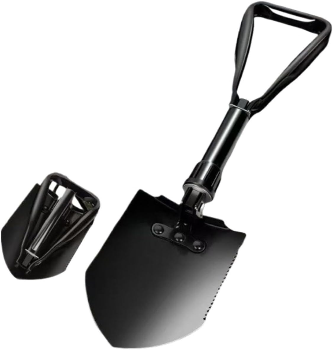 Multi-Functional Engineer Shovel & Snow Shovel, Foldable Car Shovel, Outdoor Digging Tool, for Hiking & Expedition Gear Use(Medium)