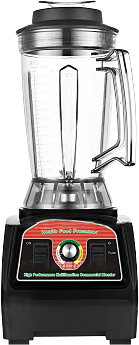 Huanyu Countertop Blender 130 oz 2800W with Speed Control Low Noise for Fruit Smoothie Ice Soy Milk Hot Soups Frozen Desserts Crush Mix Home Commercial G7400 3.9L (110V US Plug)