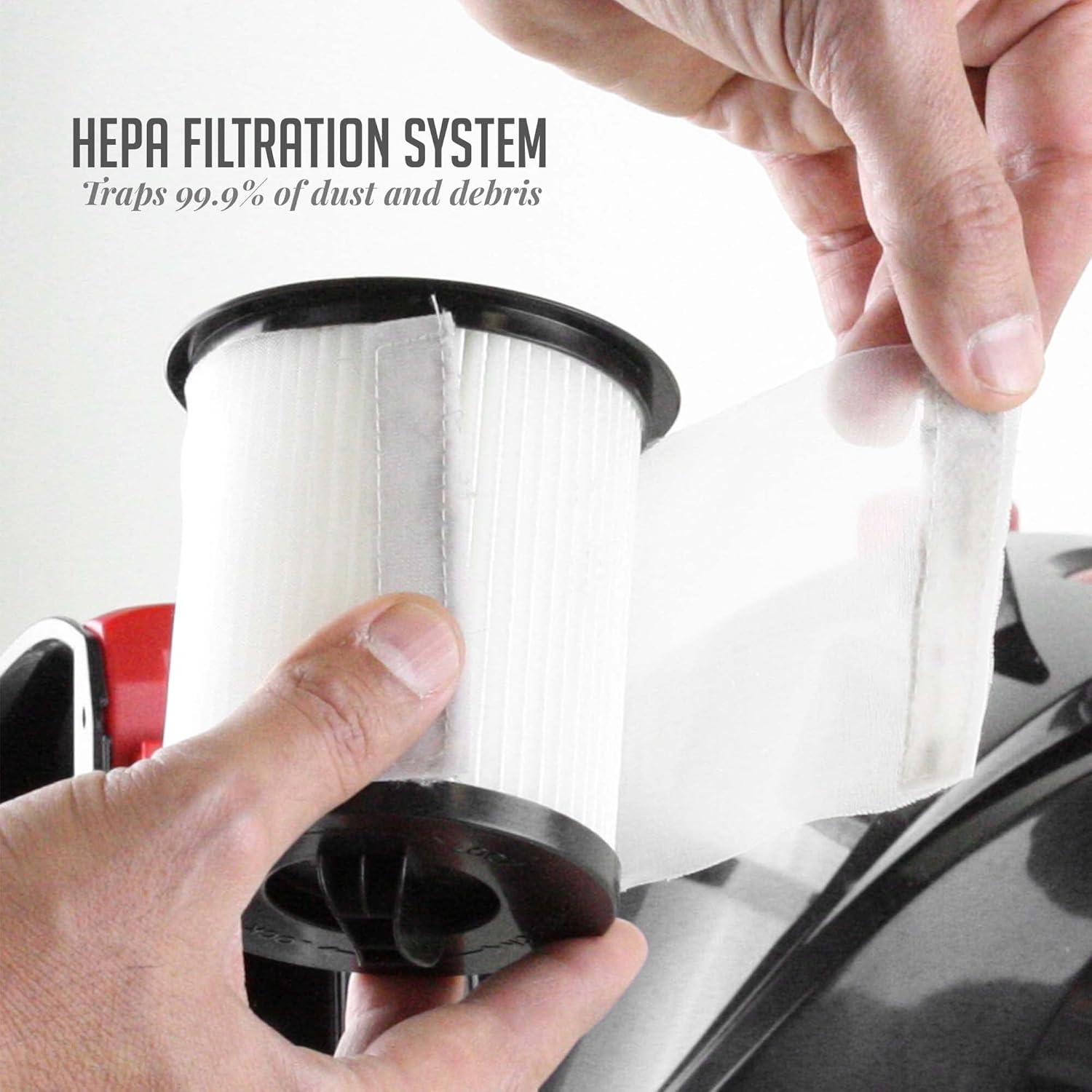 OVENTE Bagless Canister Vacuum Cleaner with Powerful Multi-Surface Suction, Telescoping Wand and Automatic Cord Rewind, Lightweight Corded Cleaning Machine with Sofa/Pet Brush Included, Black ST2010