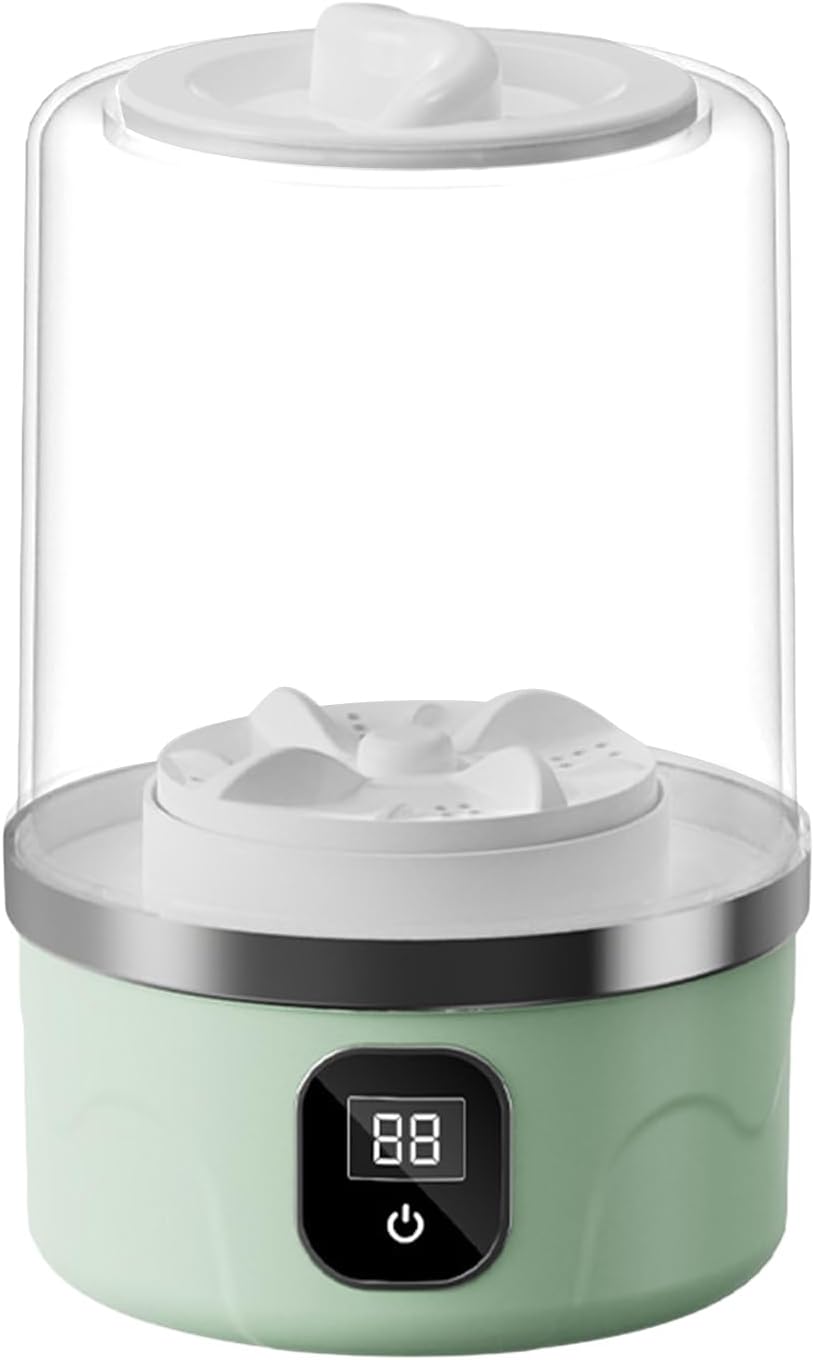 Underwear Washing Machine Portable Small Washer Compact Deep Cleans Underwear Baby Clothes Lightweight For Apartment Dorm Hotel Travel Camping