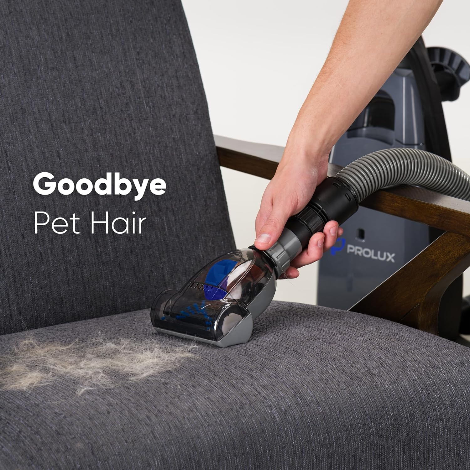 Prolux Phantom Bagged Upright Sealed HEPA Pet Vacuum Cleaner for Home