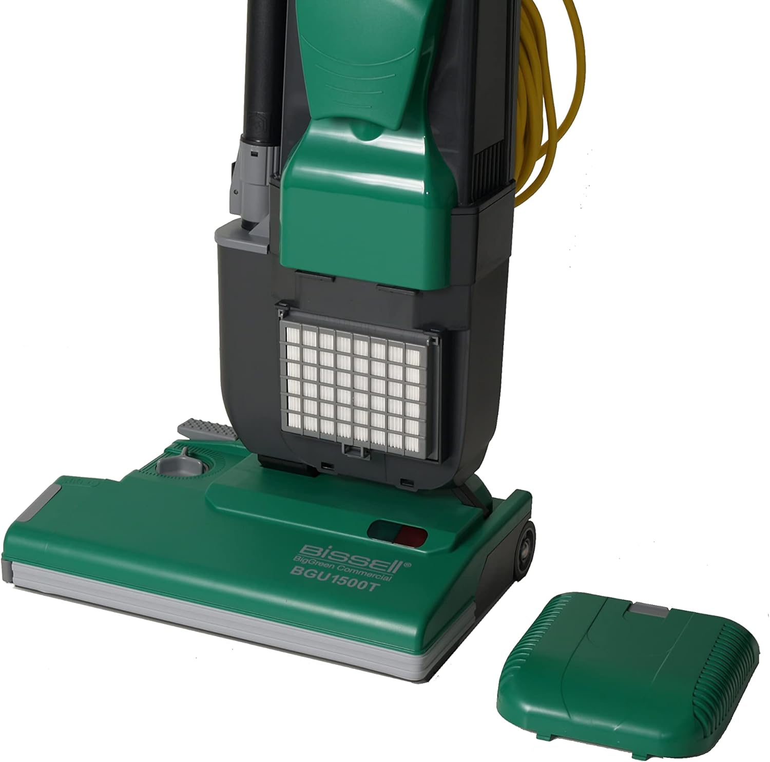 Bissell Commercial BGU1500T Heavy Duty Upright Vacuum, with on-Board Tools, Dual Motor, 15” Cleaning Path, 40’ Cord