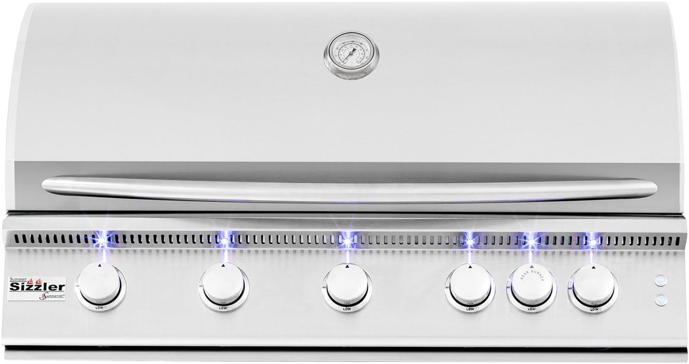 Summerset Sizzler Pro Series Built-In Gas Grill, 40-Inch, Propane