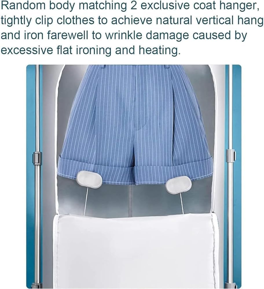 Portable Electric Clothes Dryer & Ironing Machine Smart Steam Drying, Foldable Design, Remote Control, and Wrinkle Removal for Effortless Laundry