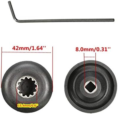 Mushroom-shaped Socket Compact Socket Blender Part with A Allen for Key Factory Sealed Used for Shops House