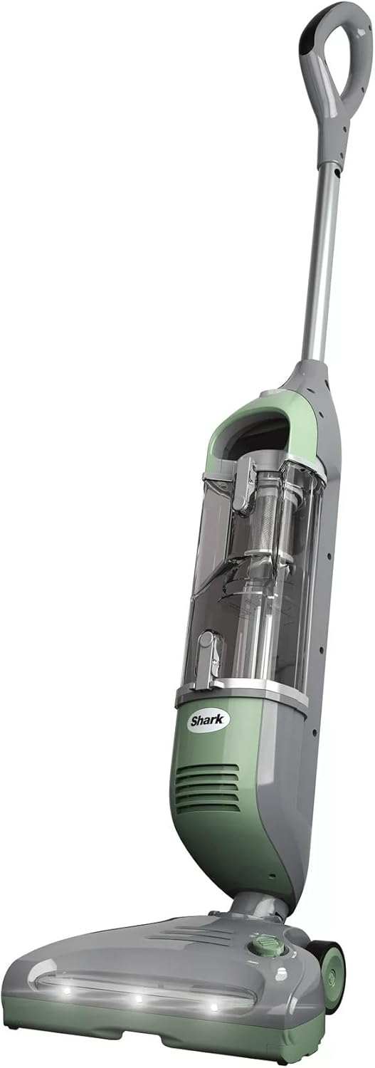 Shark SV1114 Rotator Freestyle Upright Bagless Cordless Stick Vacuum with Precision Charging Dock for Carpet, Hard Floor and Pet with XL Dust Cup and 2-Speed Brushroll, Green/Grey (Renewed)
