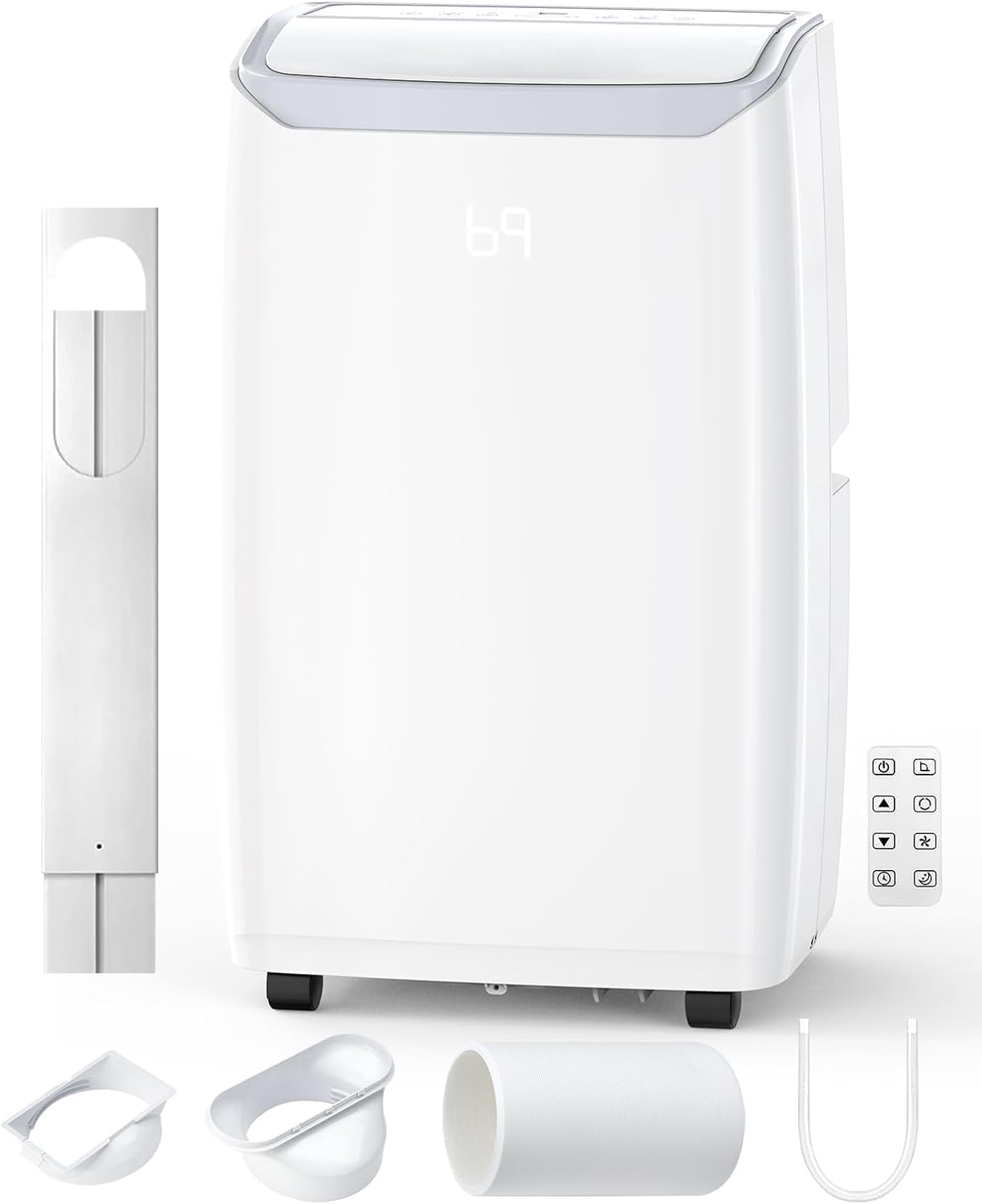 Portable Air Conditioner,14000btu Portable Ac With Effortless Installation, Versatile e Control