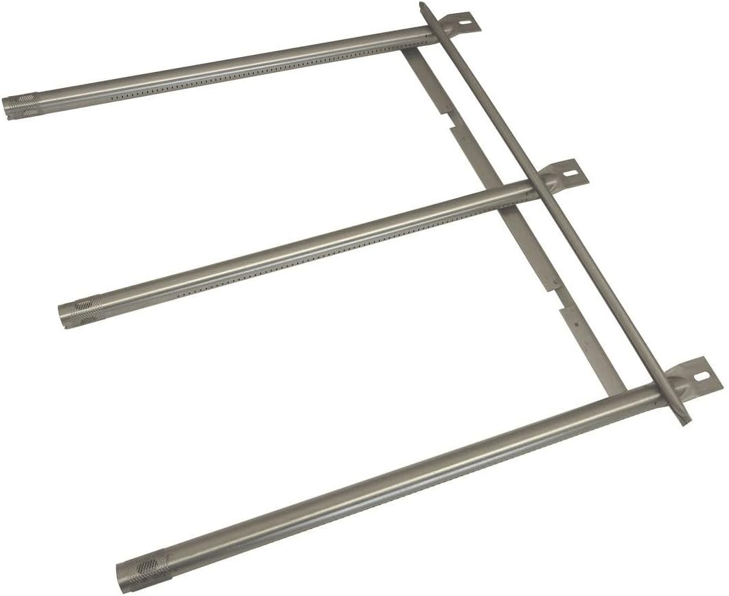 Replacement for 18353, Stainless Steel Straight Pipe Gas Grill Burner 949725CGR27, 949725CGR27LP