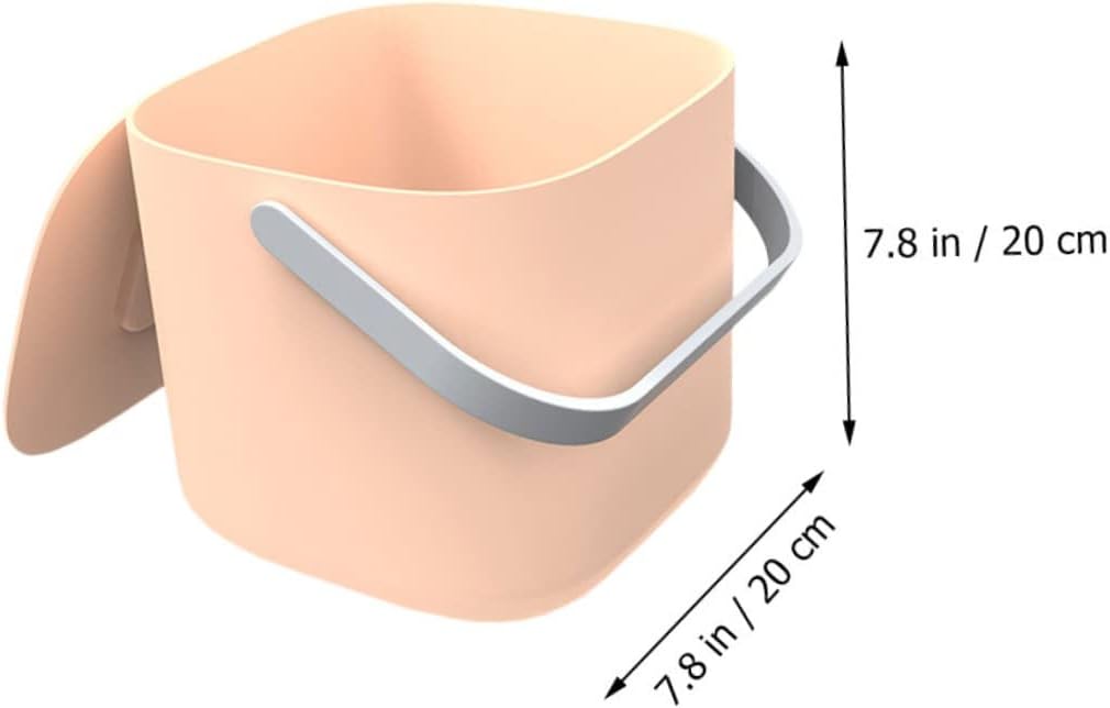 1pc Portable Mini Washer Underwear Washing Machine for Clothes Apparel Fruits Vegetables Compact Design Auto Shut off for Camping Apartment Use