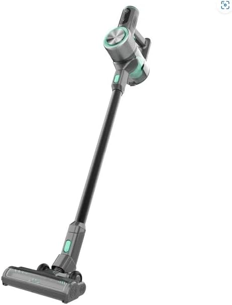 Generic Cordless Stick Vacuum Cleaner for Hardwood Floors and Carpets, 20KPa Strong Suction, LED Display, 3 Modes, Up to 40 Min Runtime, Wet&Dry Vacuum for Home Office, Black, AAA-008