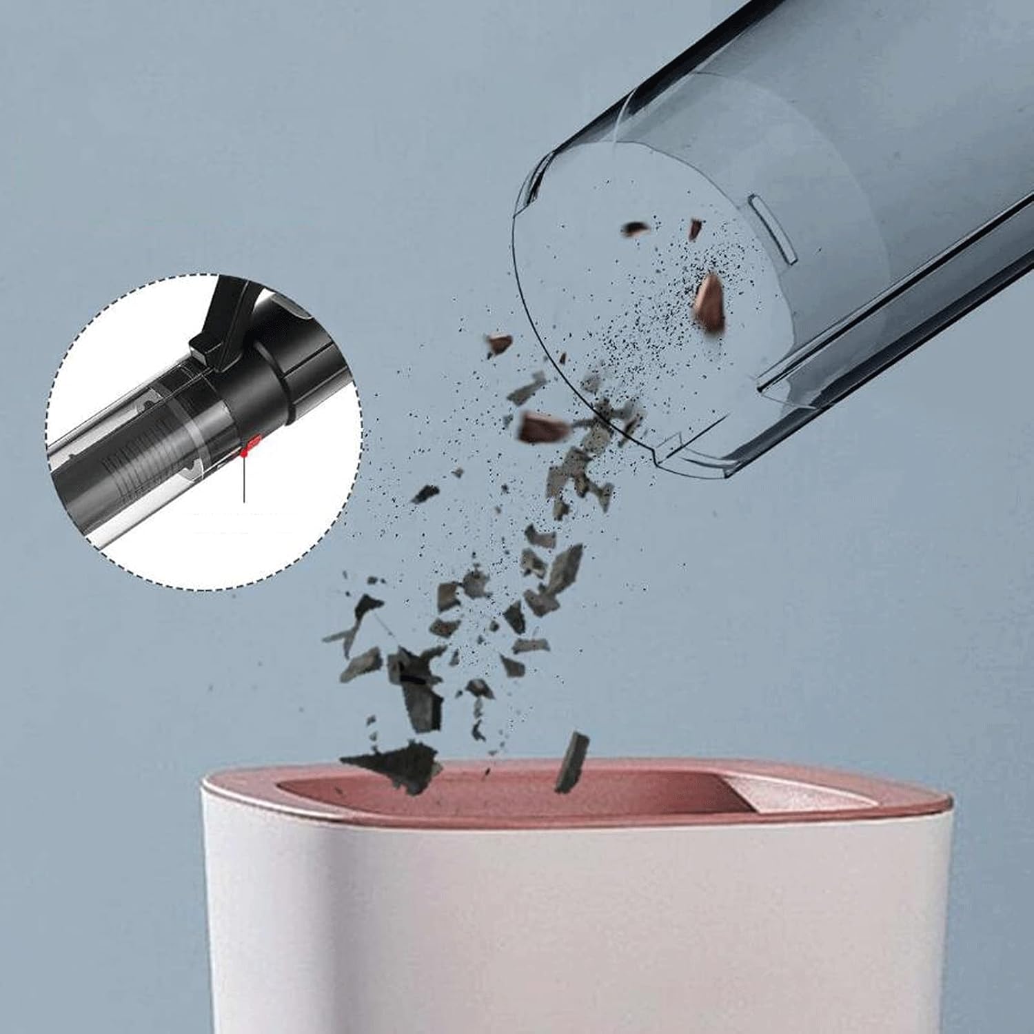 Vacuum Cleaner Portable Car Cleaner Wet/Dry Cleaner Handheld for Home