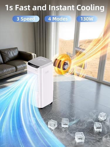 Uthfy 3 IN 1 Swamp Cooler Air Conditioner, 30