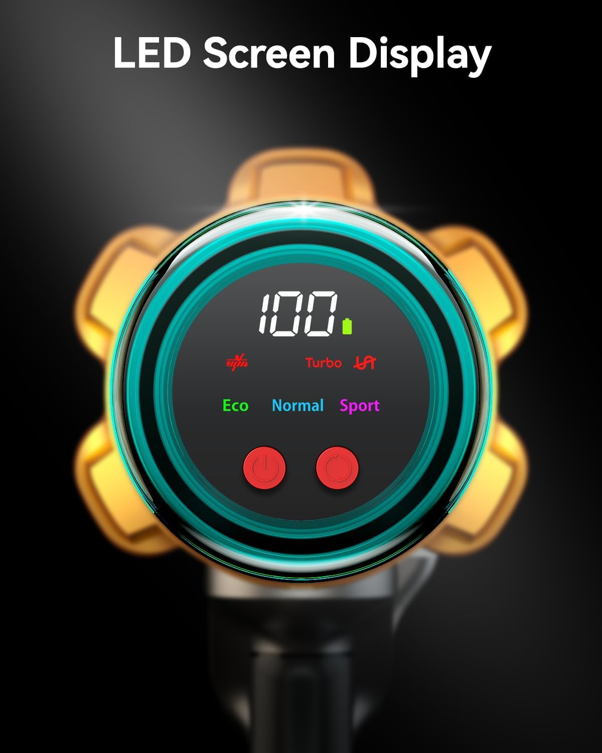 Cordless Vacuum Cleaner, 50KPA 65Mins XL Dust Cup Vacuum Cleaners for Home, Stick Vacuum with Anti-Tangle Brush,LED Display,Self-Standing, Vacuum Cordless for Hardwood Floor, Carpet, Pet Hair