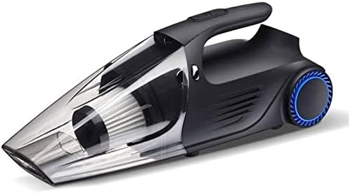 4 in 1 Vacuum Cleaner,Small Handheld Vacuum Cordless USB Rechargeable, Easy to Clean Small Spaces, Tire Inflator + Tire Pressure Gauge + HEPA Filtration Energy-Saving and Silent