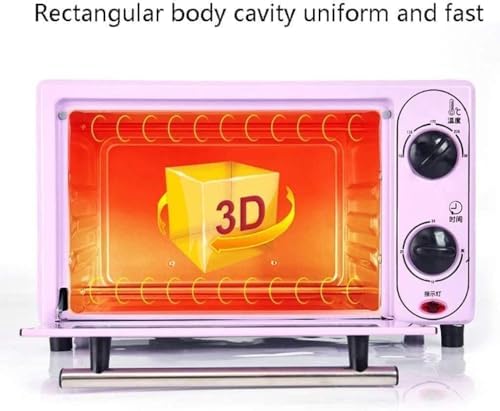 oven mini oven air fryer oven Household Electric Oven,Multi-Function Baking Cake Electric Oven Temperature Adjustment Timer Three-Layer Baking Position 12L Mini Ovens Toaster Oven Air Fryer,