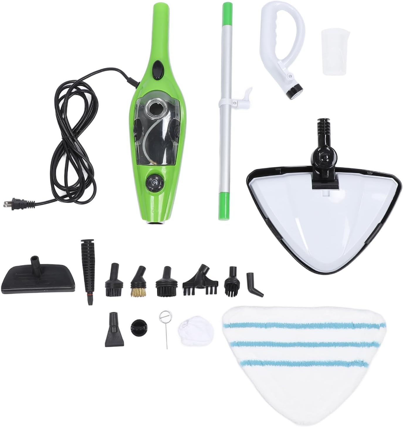 Steam Mop Floor Steam Mop with 350ml Water Tank for Window (US Plug 110‑120V)