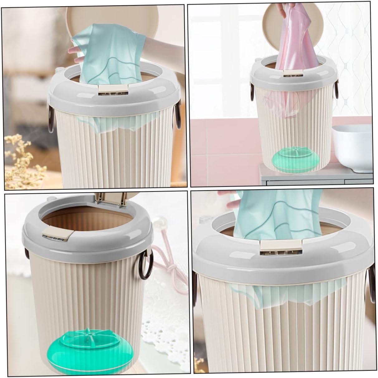Homoyoyo Mini Laundry Machine Portable Washing Machine Underwear Washer Electric Roller Quick Clean Tool Silent Capacity