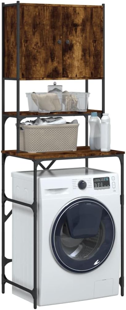 Washing Machine Cabinet Smoked Oak 26.8