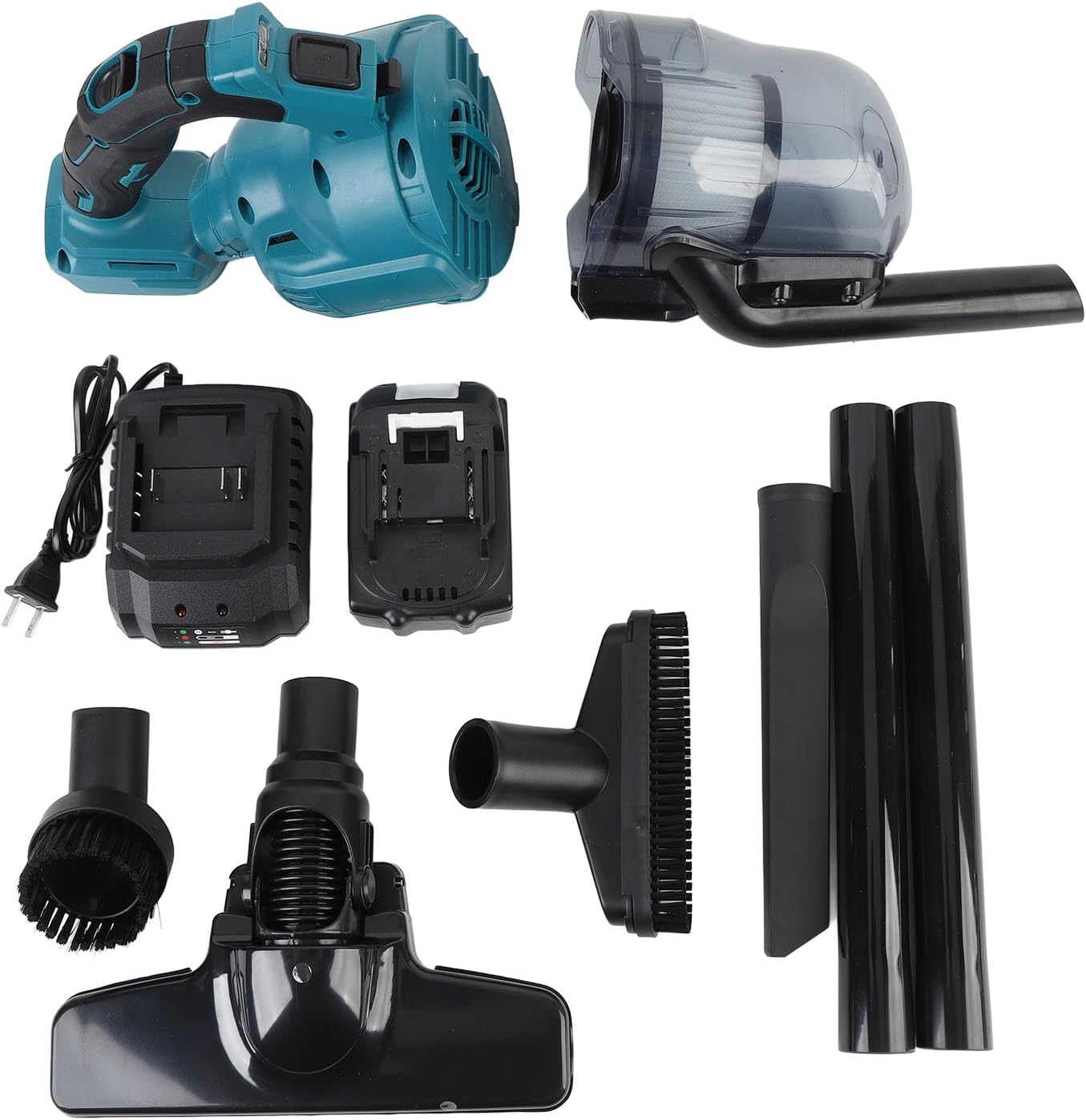 Garosa 125AW Powerful Cordless Vacuum Cleaner BL18 Series 18V Battery 700ml Large Capacity Detachable Storage Bin (US Plug)