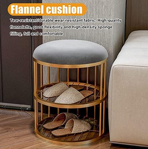 Shoe Storage Bench， Rectangular Entry Shoe Changing Stool Household Storage Stool can Sit Adult Stool Storage Box Shoe Changing Stool Entryway Stool Collapsible Resting Bench Shoe