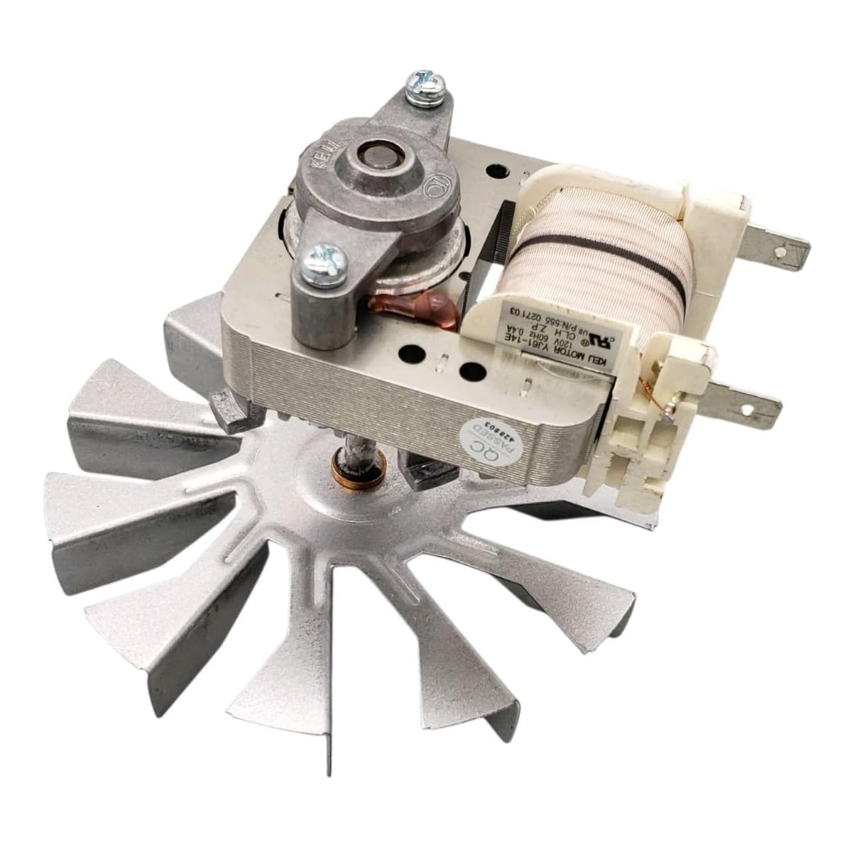 New OEM Replacement for Frigidaire Oven/Micro Convection Fan + Motor 555027103