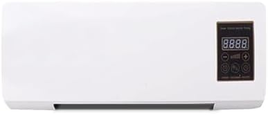 Portable Cold And Hot Air Conditioners 2 In 1 Wall Mounted Mobile Aires Electric Fan Conditioner For Bedroom Mini AC/Heating System,Timer, Ductless, With Remote for Office, Camping Tent, RV, Bedroom