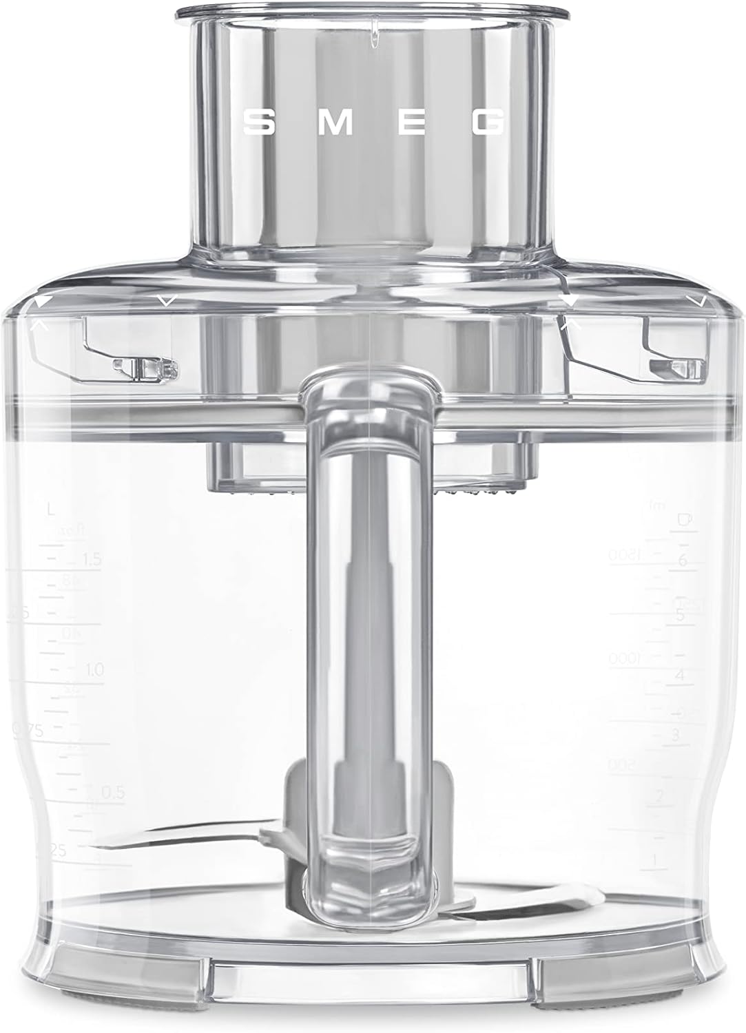 SMEG Hand Blender & Food Processor Bundle – HBF03 with HBFP11 Attachment – Retro Style, 350W Motor, Variable Speed, Tritan™ Renew Bowl, 5-in-1 Functionality, Cream