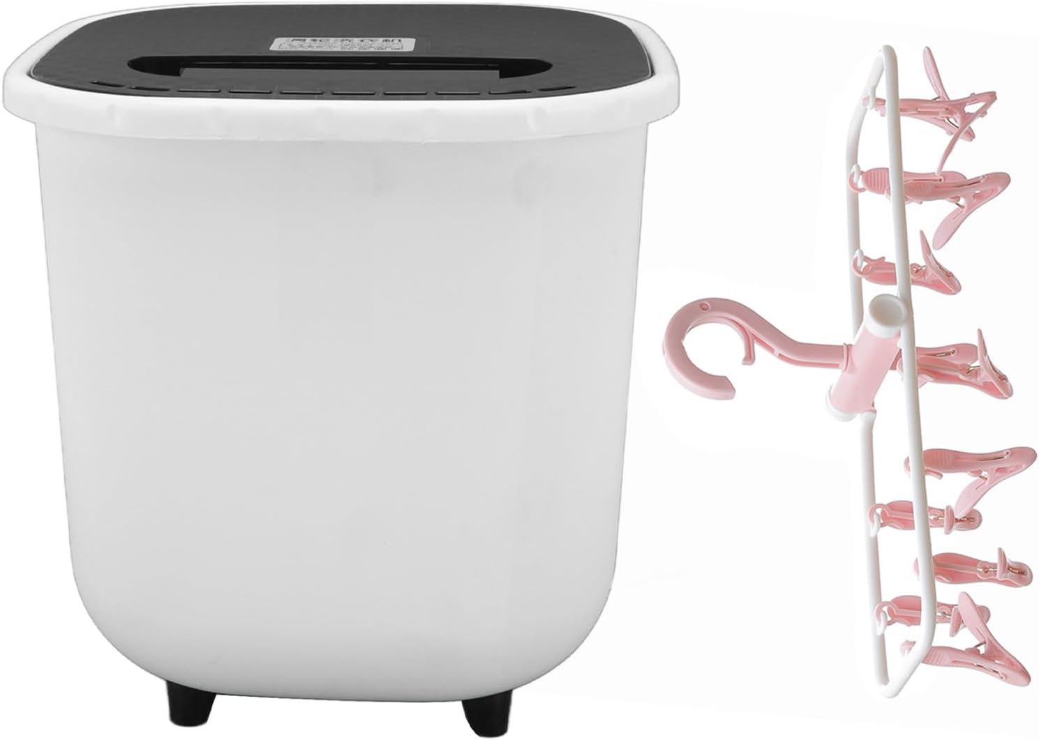 Portable Mini Washer Small and Lightweight Laundry USB Powered Mini Compact Travel Washing Machine (Pink)