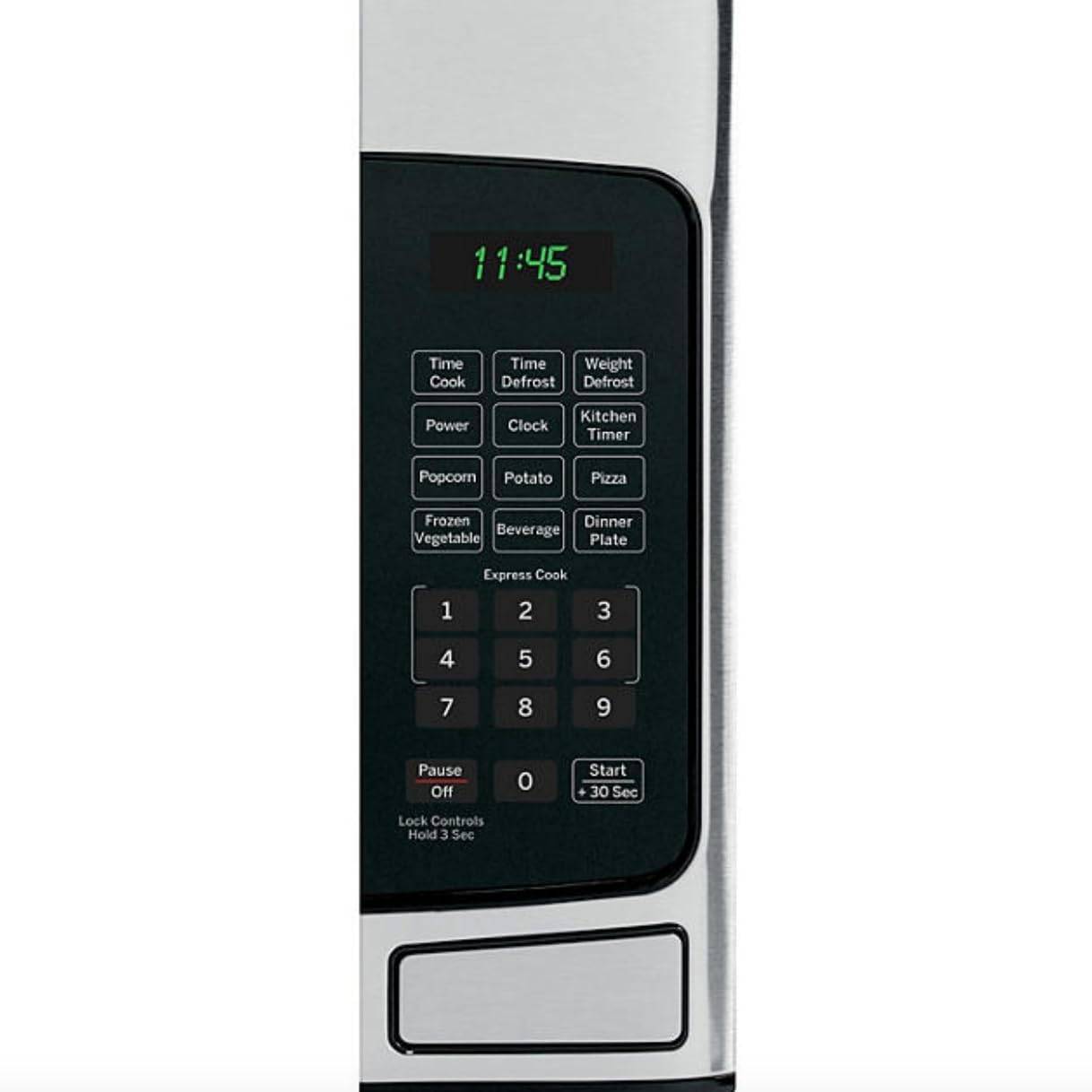 GeneralMicrowave oven 1.1 cubiC feet-Stainless steel body-Auto-functions