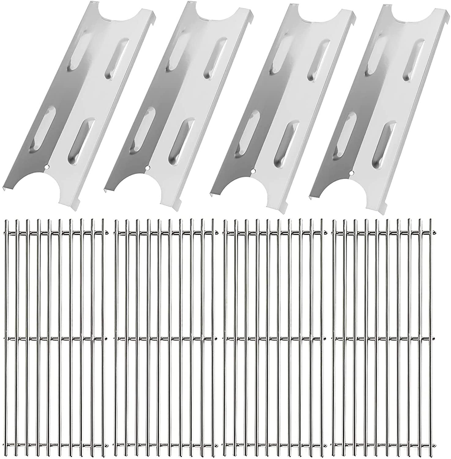 #US Grill Cooking Grates and Heat Plates Stainless Steel Kit for Master BG179A