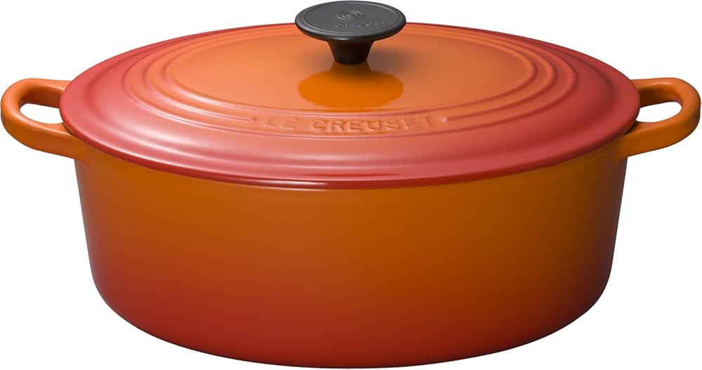 Le Creuset Enameled Cast-Iron 5-Quart Oval French Oven, Flame