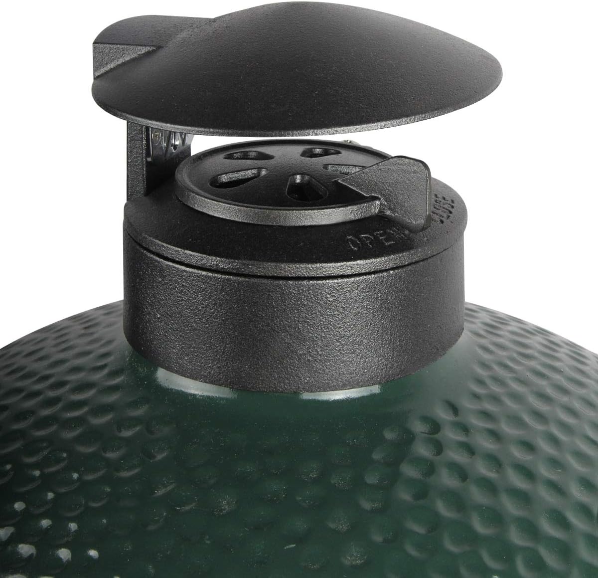 3 in 1 Cast Iron Cap Big Grill Top for Medium/Large/XLarge Green Egg Top Must-have Kamado Green Egg Accessories Replacement with Daisy Wheel And Rain Cap