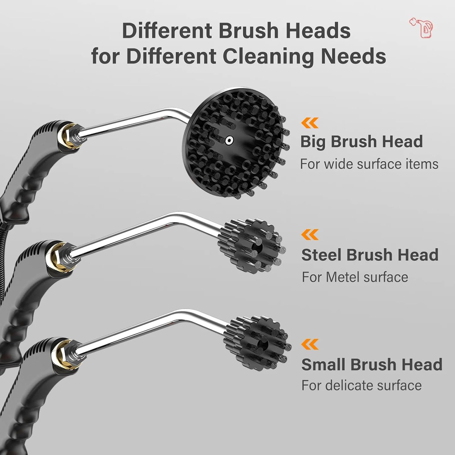 Household High Steam Cleaner Appliance, Temperature Kitchen Hood Car Cleaning Machine 110V/220V Cleaning Tools,B